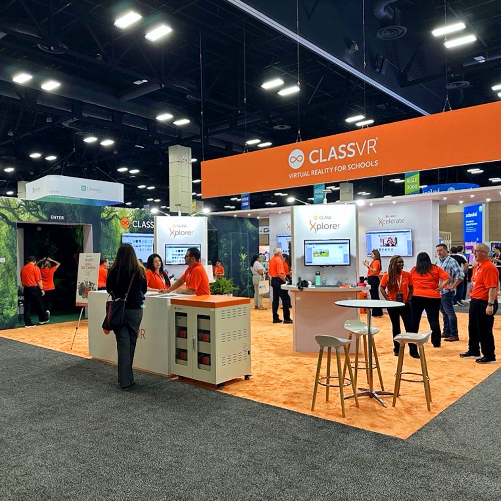 ClassVR ISTE Tradeshow Stand